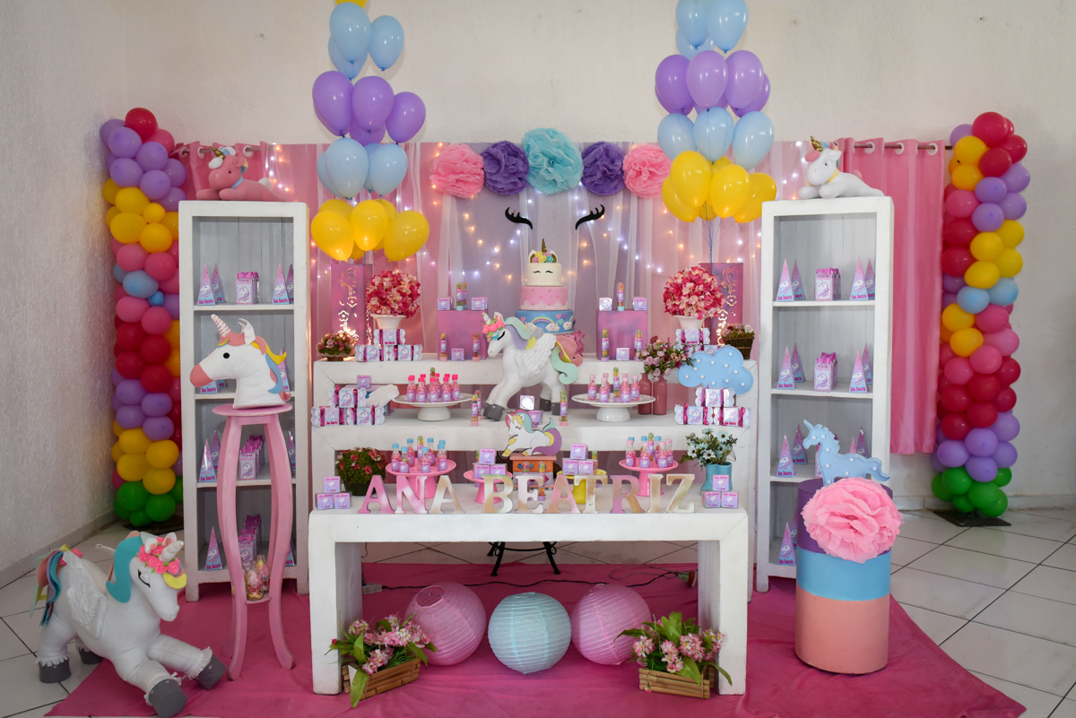 tema da festa unicornio