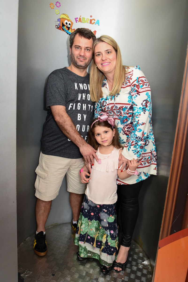 familia unida para o parabéns