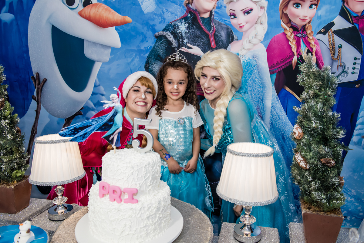 foto com a ana e elsa