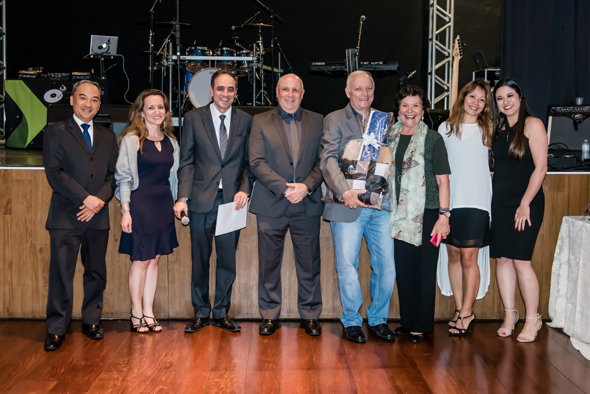 foto com os funcionários