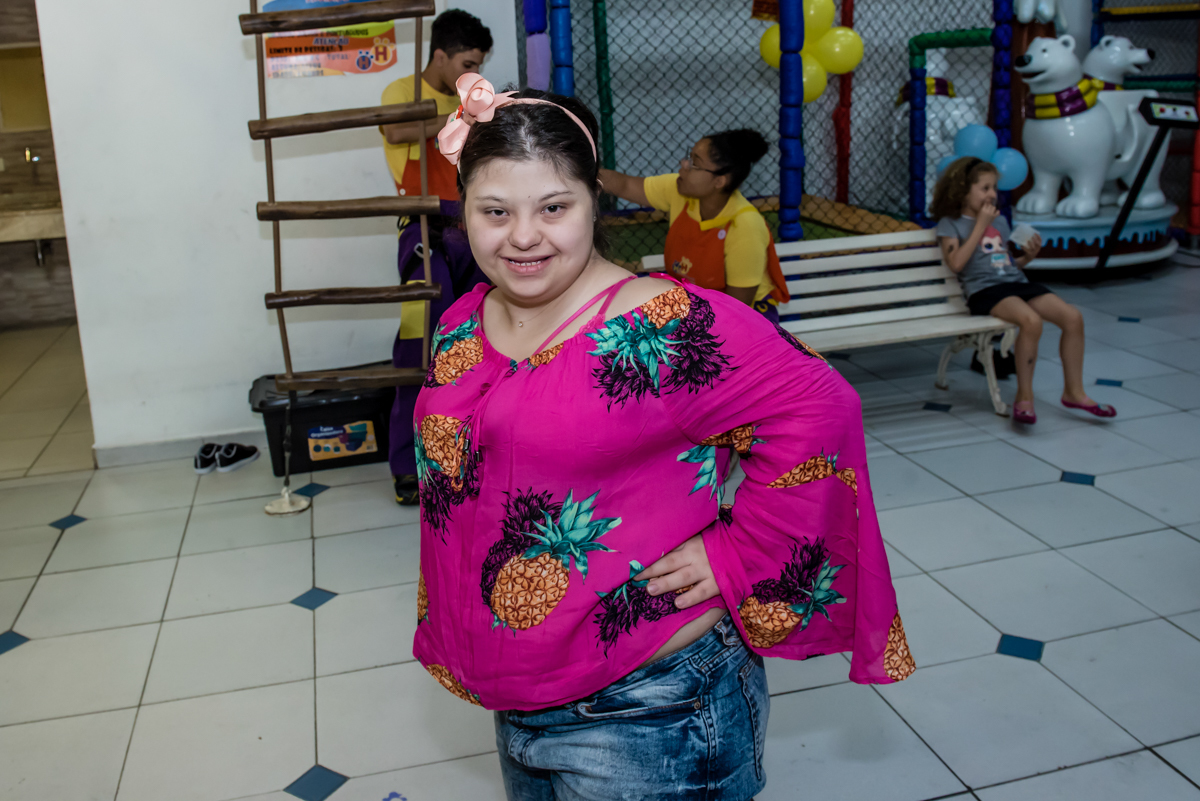 passeando pelo salão do buffet