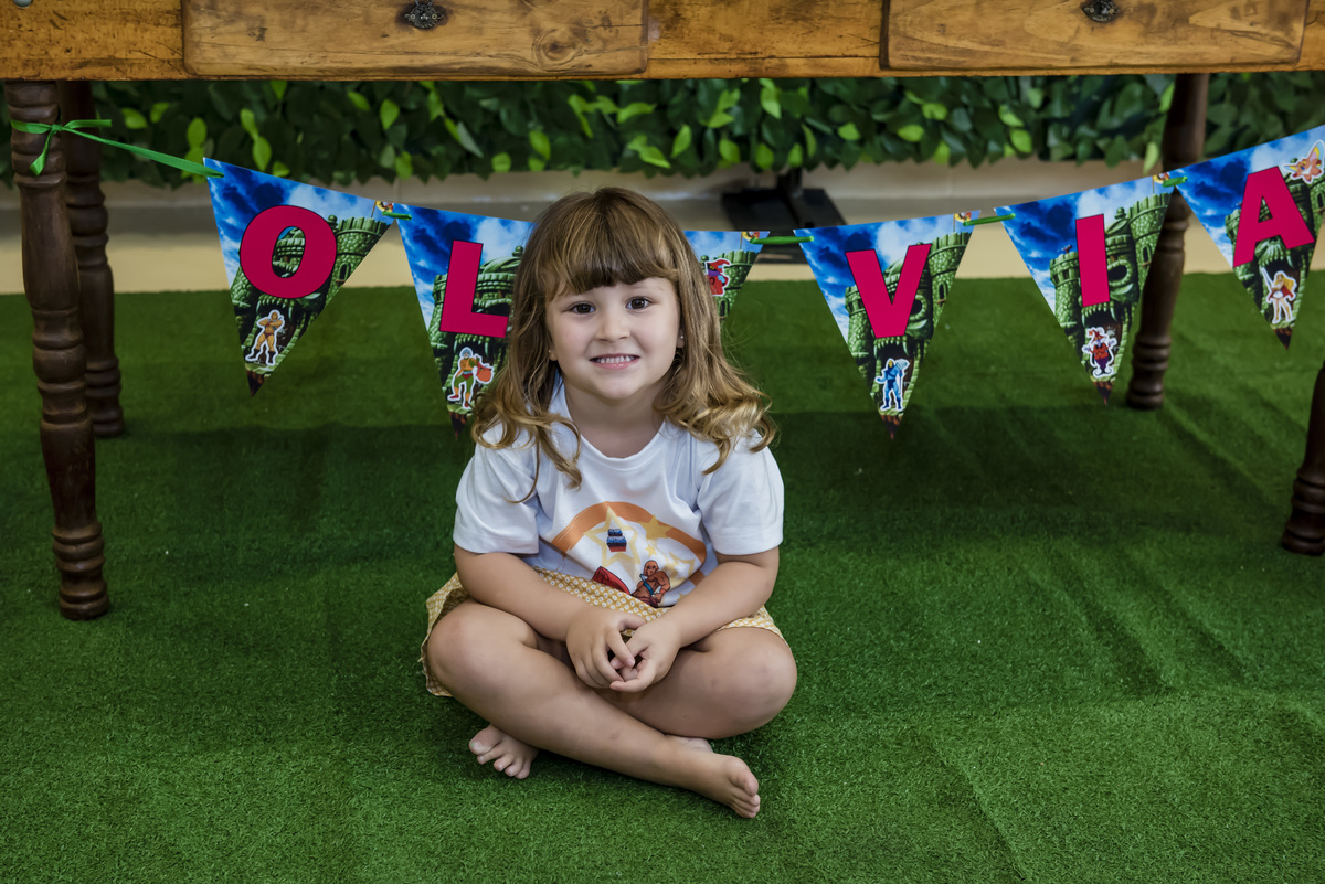 pose na mesa decorada