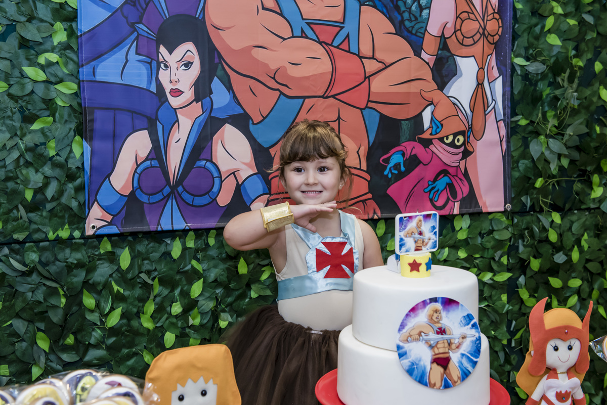 vestida para o parabéns