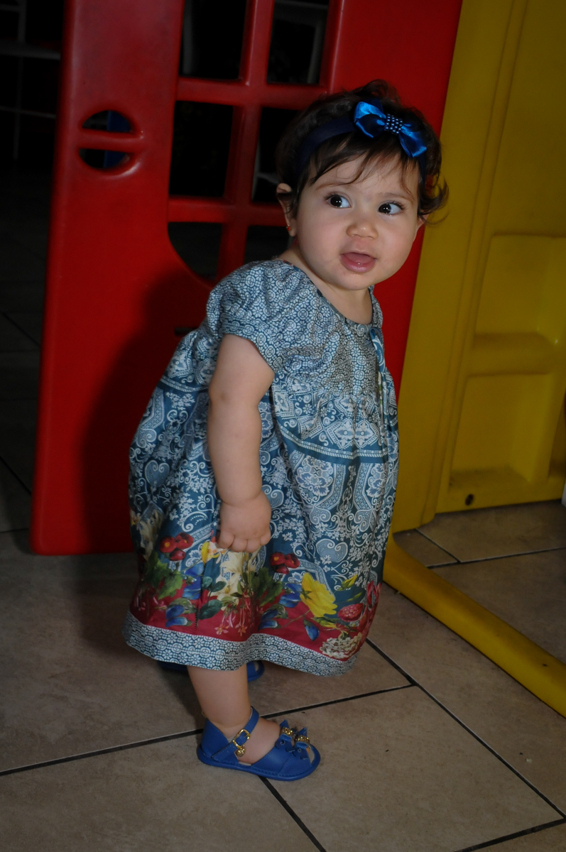 aniversariante na casinha no Buffet Ciranda da Vila, Osasco, SP