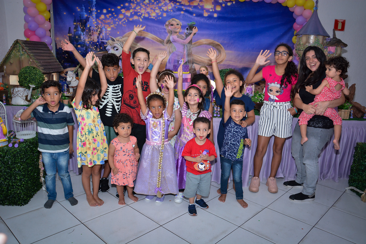 foto divertida com os convidados