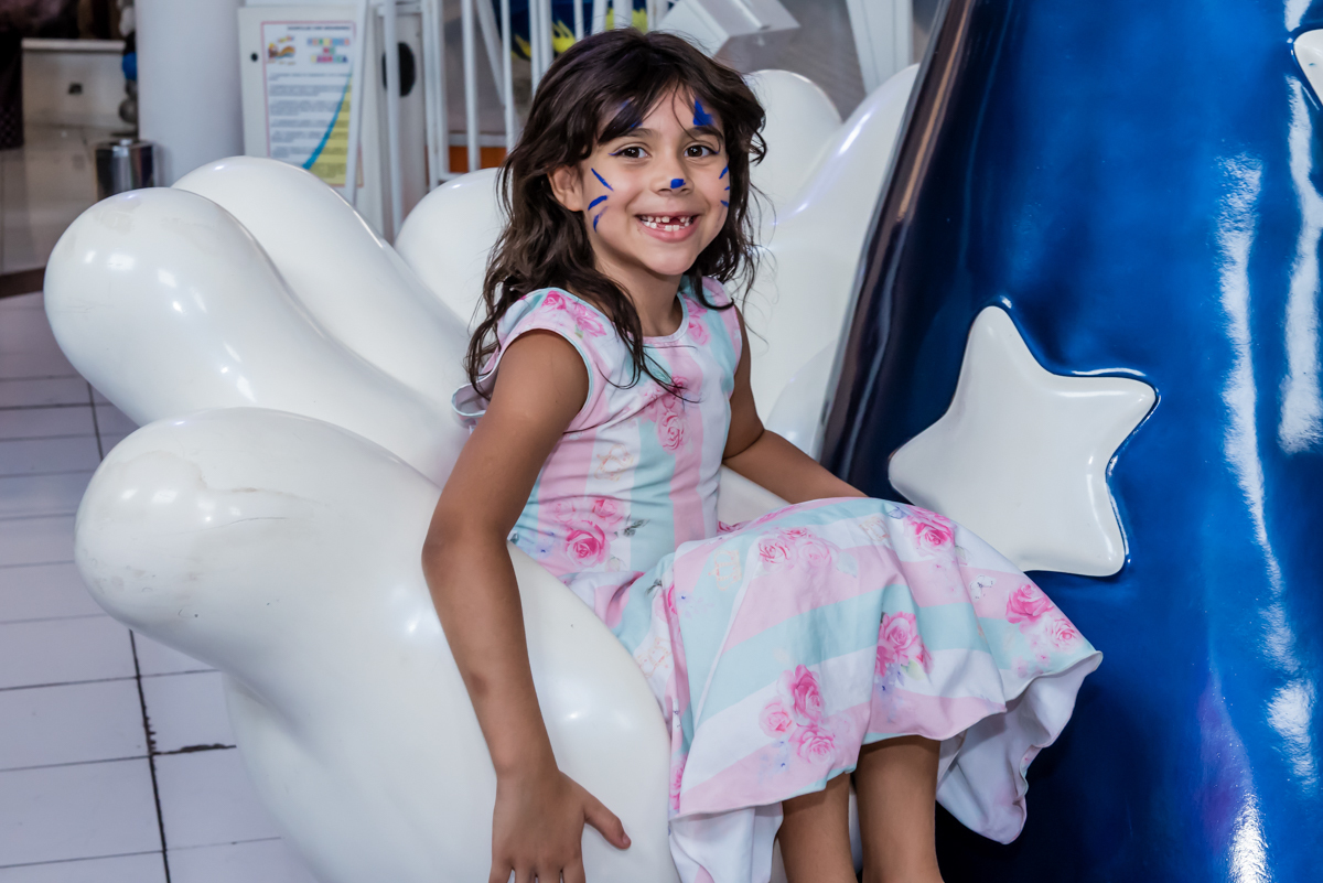 diversão no carrossel