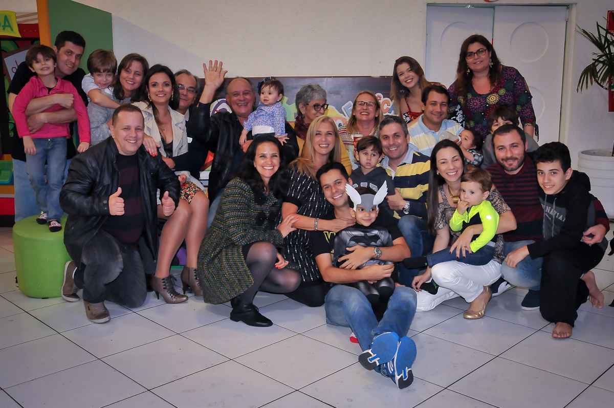 foto de toda família na festa do joaquim