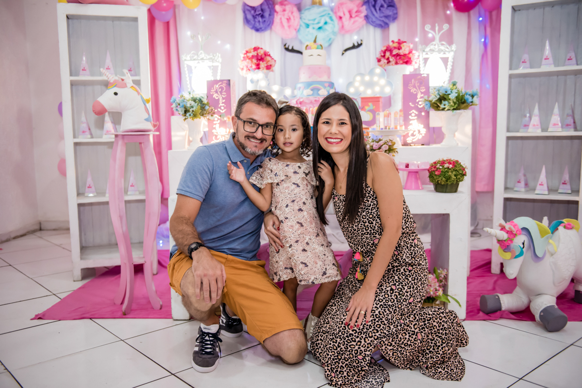 chegada da família para a festa