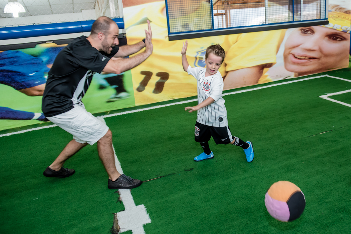 mais futebol com o papai
