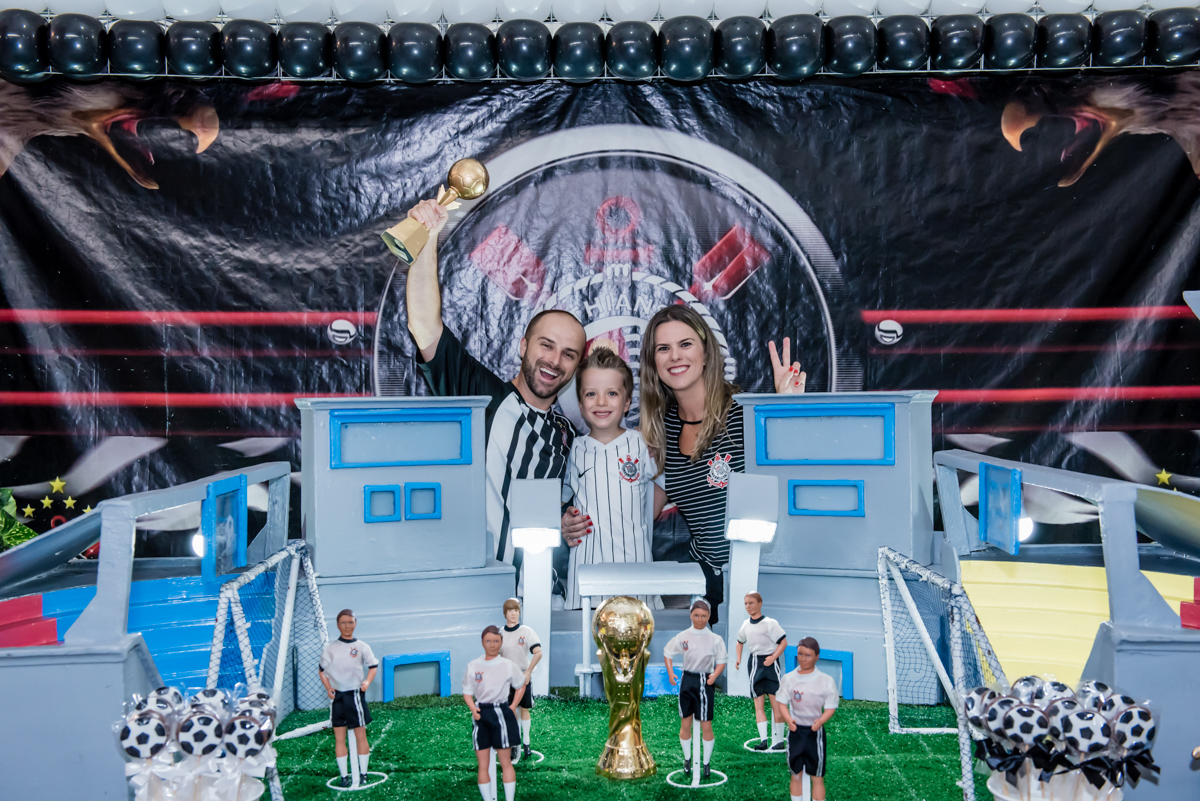 chegada da família para a festa