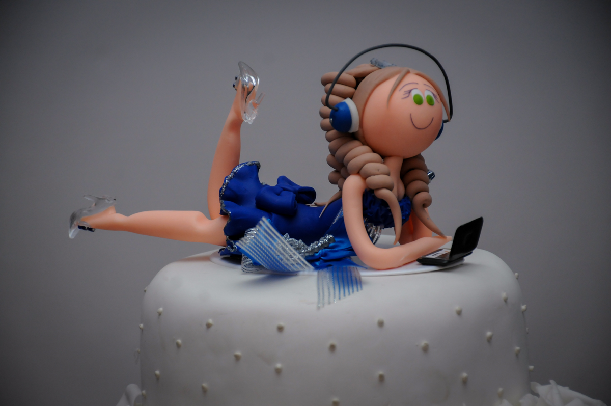 bolo de aniversário 15 anos no Buffet Marília's São Paulo