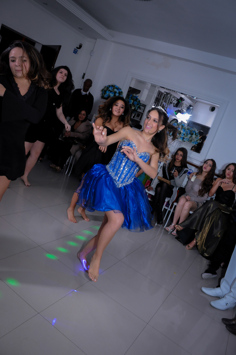 hora da balada da festa de 15 anos no Buffet Marília's São Paulo