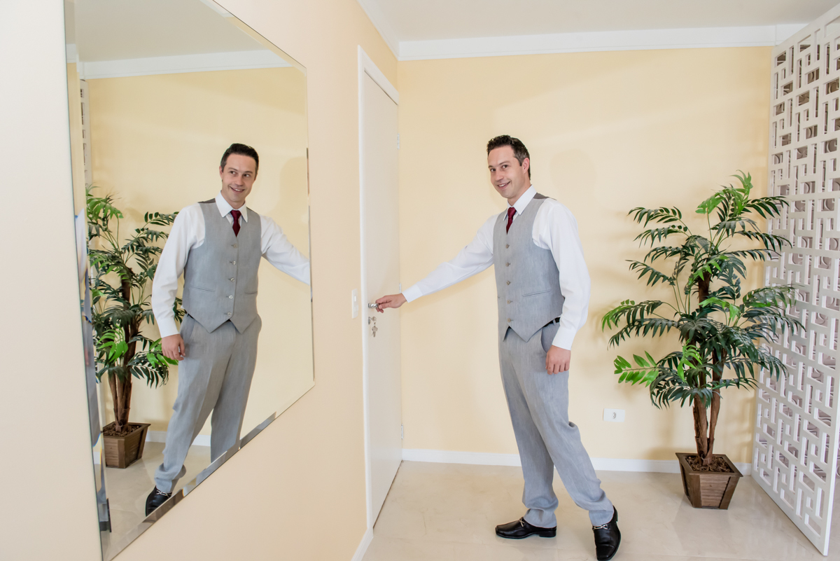 finalmente pronto para o casamento