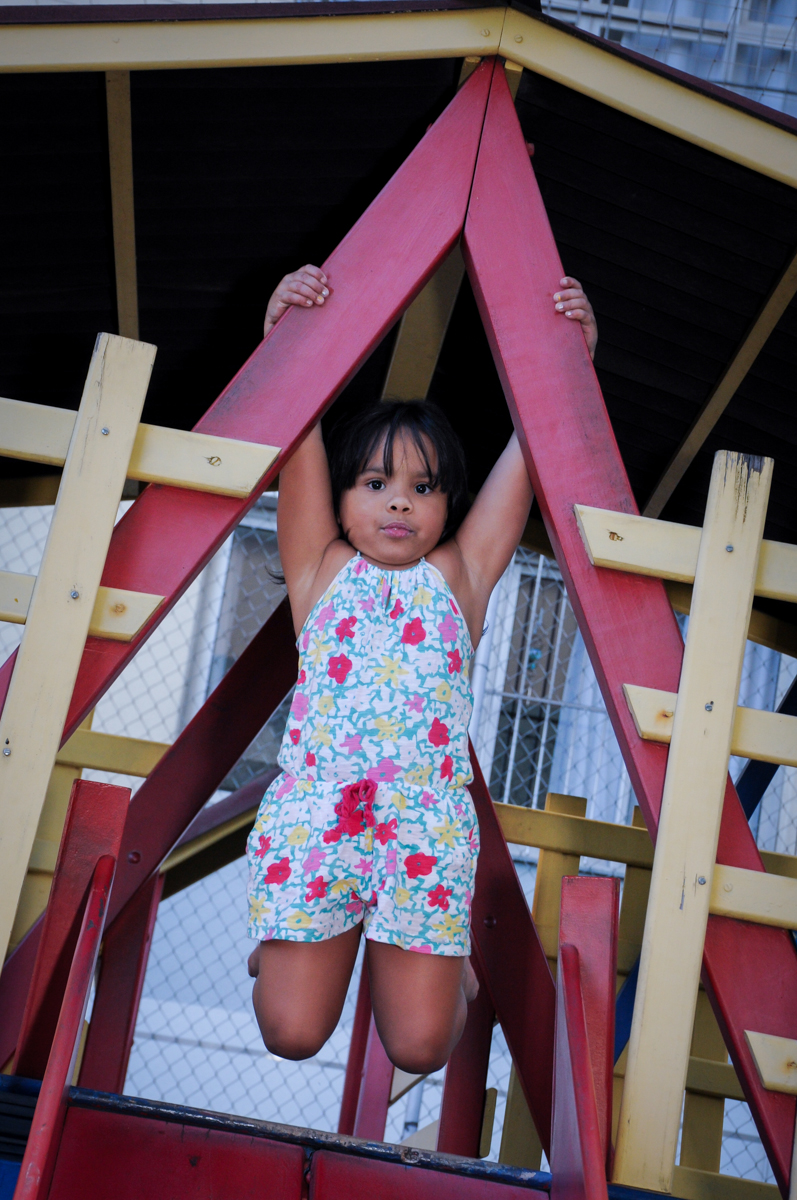 foto pendurada na casinha do play ground no condomínio,Saude,São Paulo