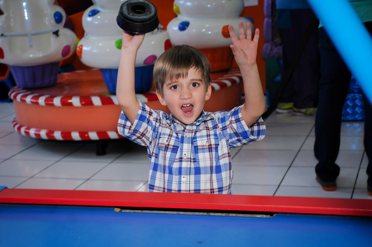 comemoração de gol no Buffet Magic Joy, Saúde