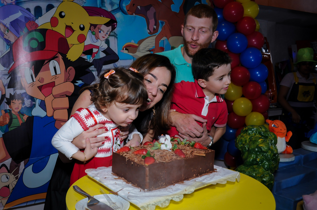soprando a velinha de aniversário no Buffet Magic Joy, Saúde
