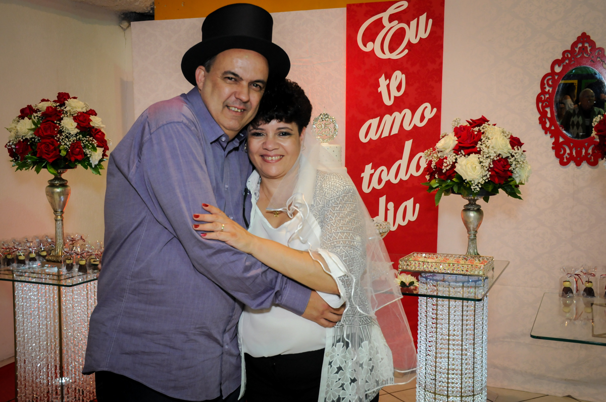final de festa da bodas de prata no Buffet Fábrica da Alegria, osasco, sp
