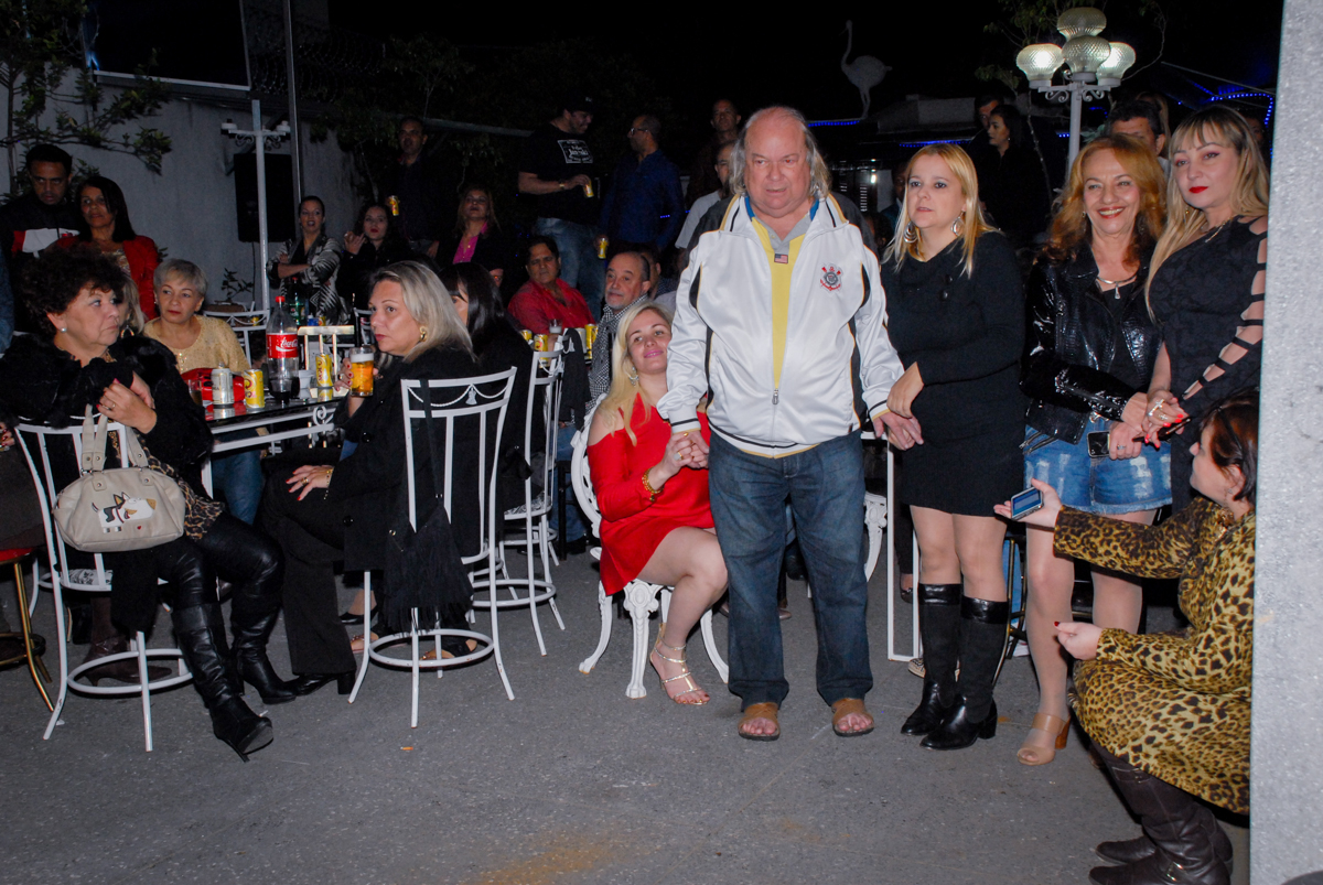 o discurso homenageia o aniversariante festa em condomínio Morumbi