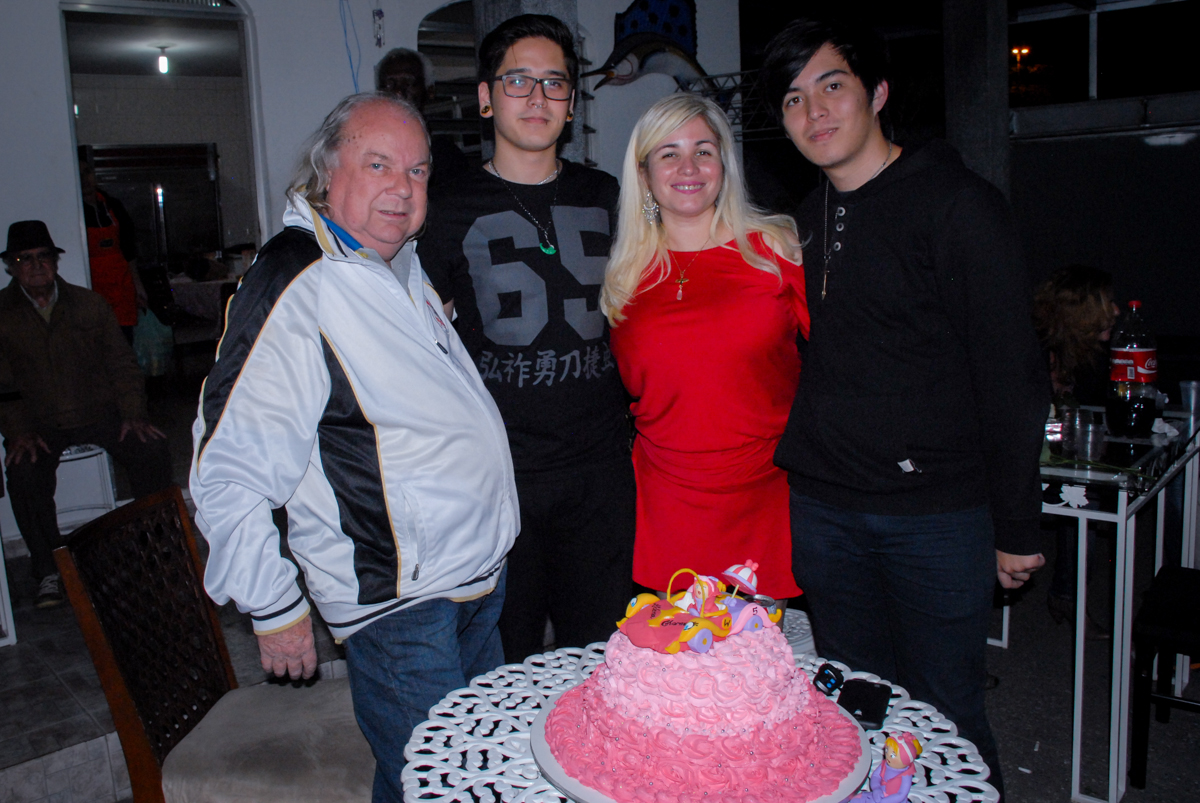 hora de cantar parabéns festa em condomínio Morumb