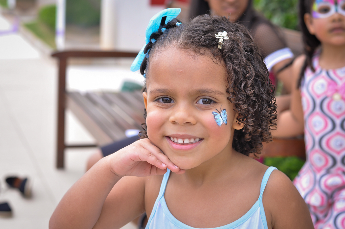 hora da pintura no Condomínio São Paulo, SP, tema da festa Frozen