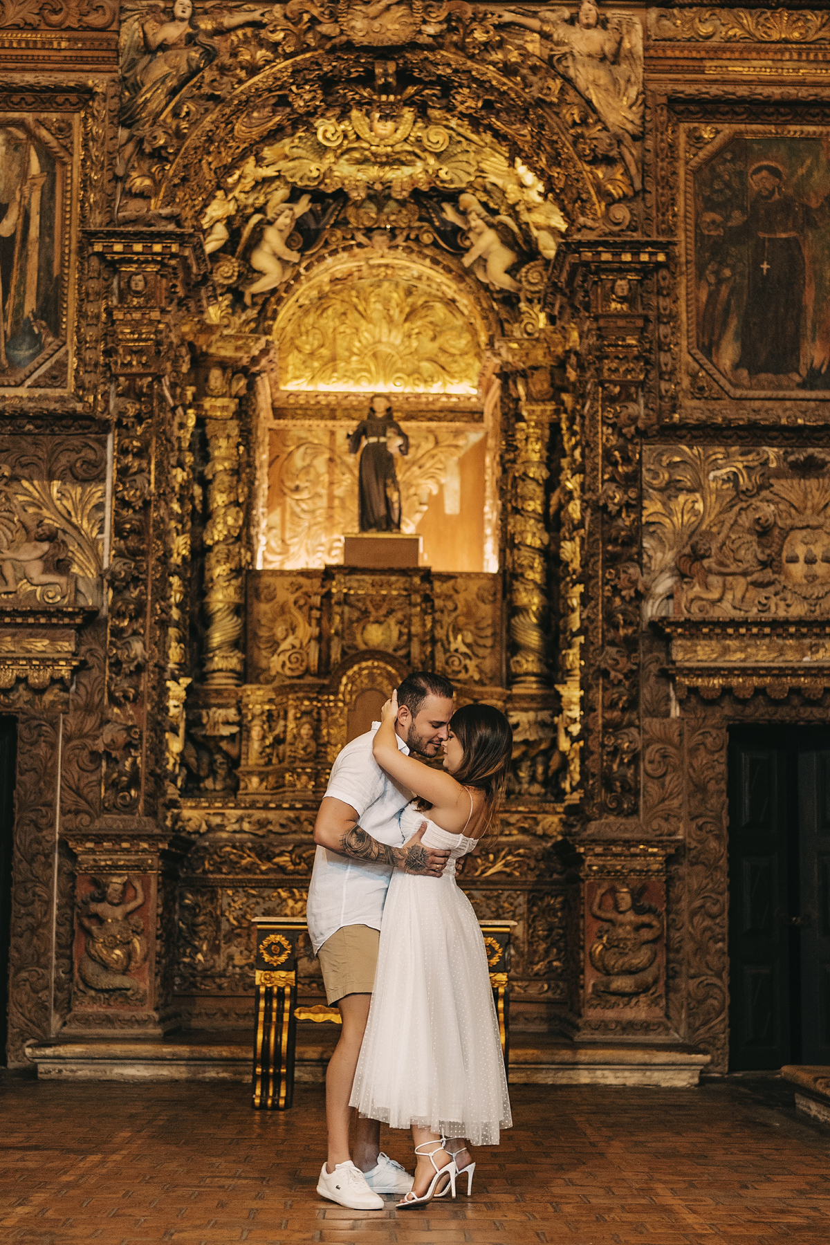 Capela dourada da Igreja São Francisco