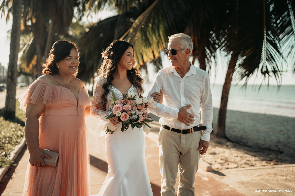 Entrada da noiva de um jeito diferente 