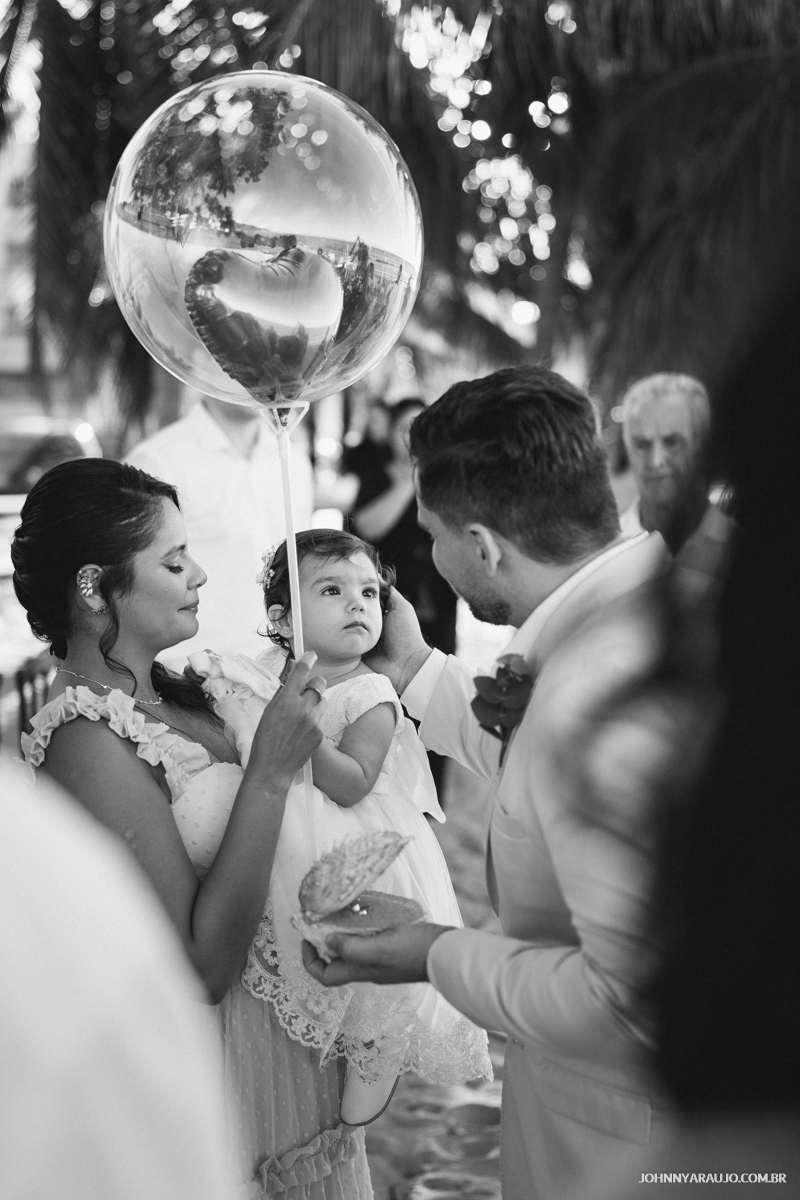 Entrada das alianças de casamento