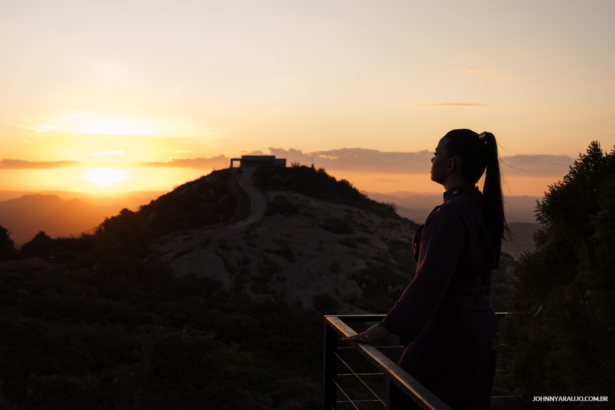 Ensaio no por do sol 
