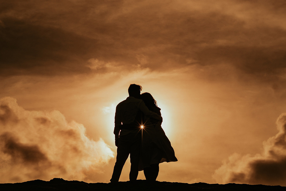 Ensaio fotográfico de casal