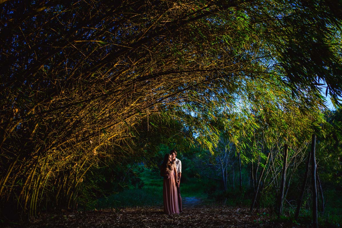 a natureza conspira ao amor deles