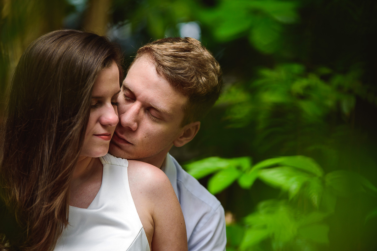 momentos de carinho do casal