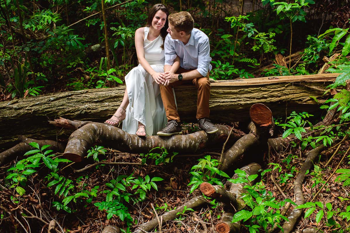 atenção para o casal