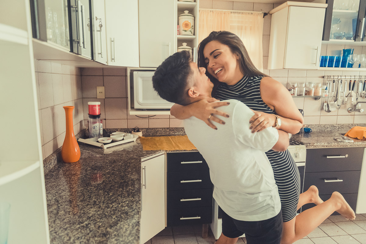 emoção e muito diversão no ensaio