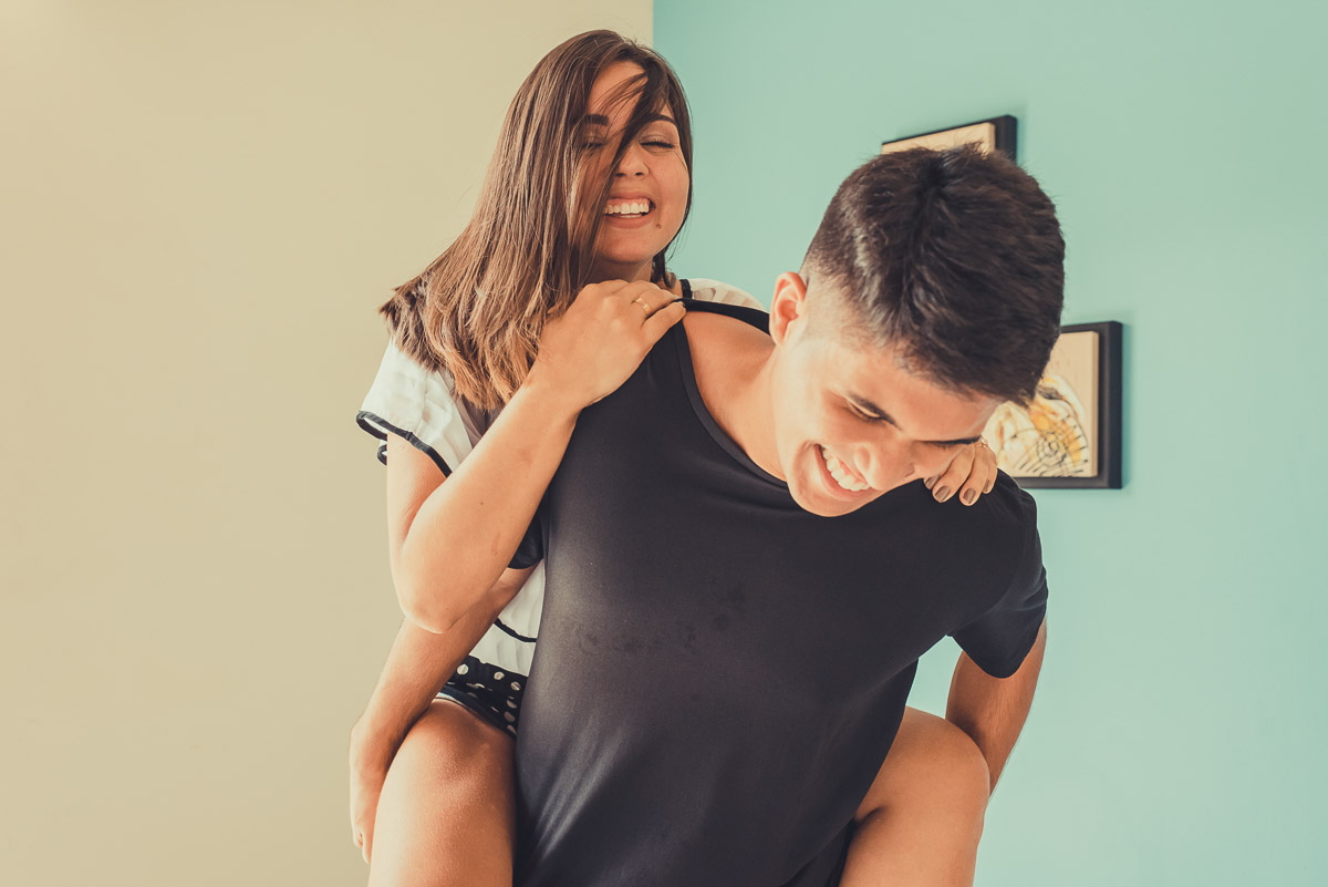 muita emoção com esse jovem casal