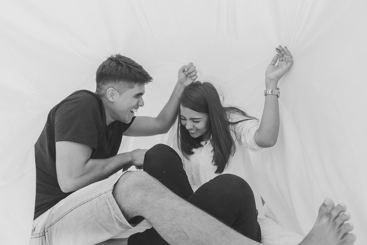 momento que só eles entendem