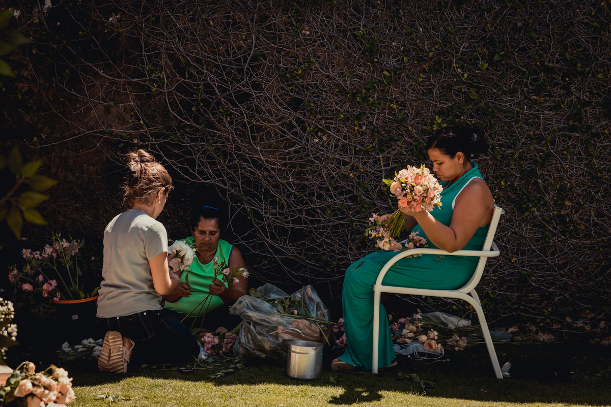 preparando o casamento