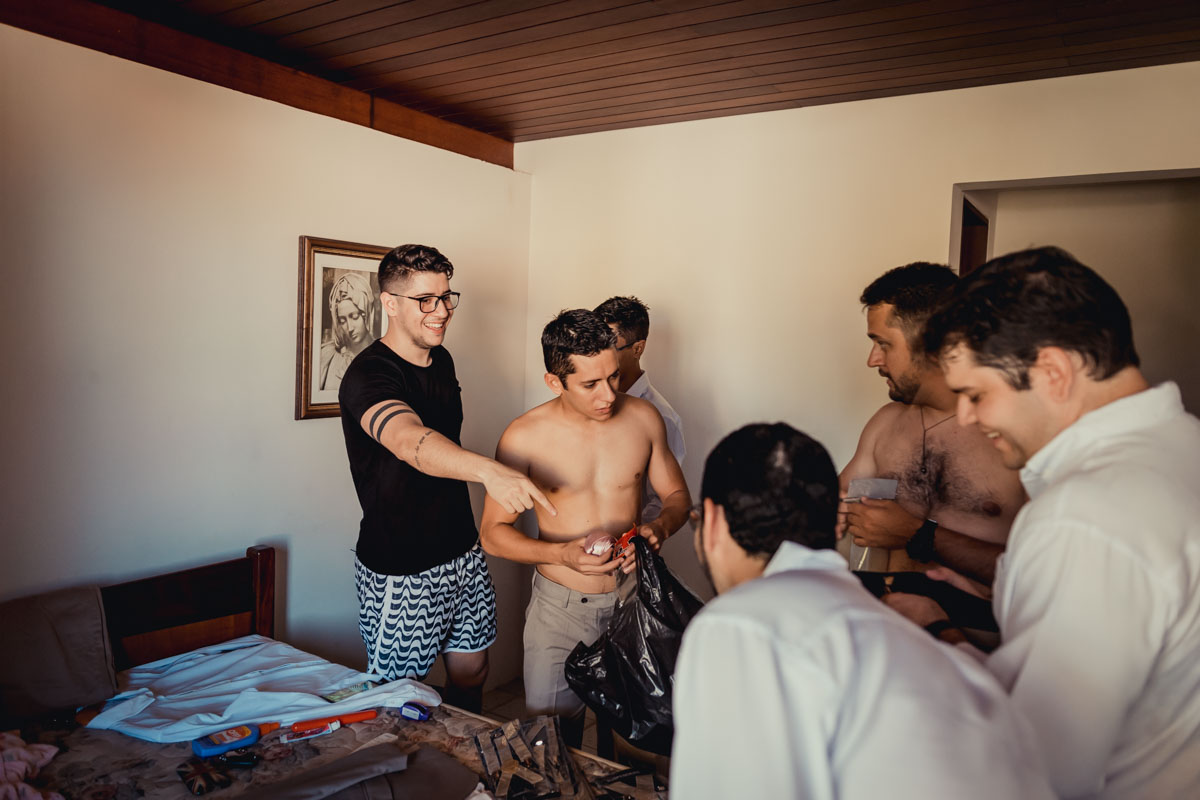 preparativos dos padrinhos