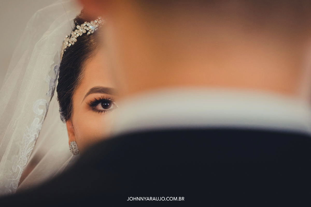 olhar da noiva