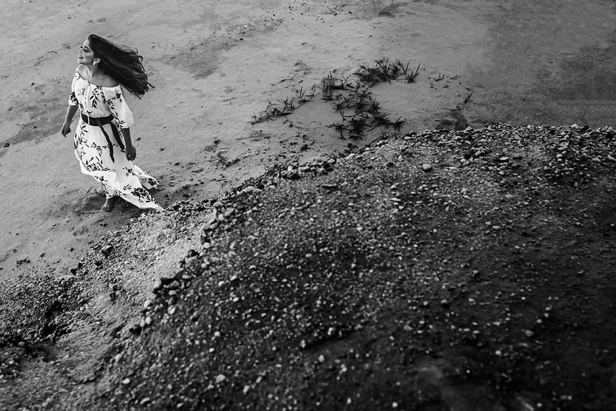 retratos em preto e branco