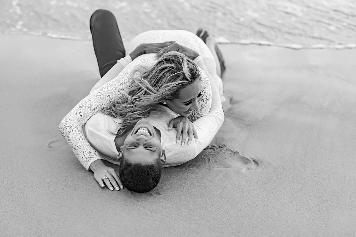 Ensaio Romântico dos Noivos Nayara e Jeferson. Litoral Sul Paraíba Brasil