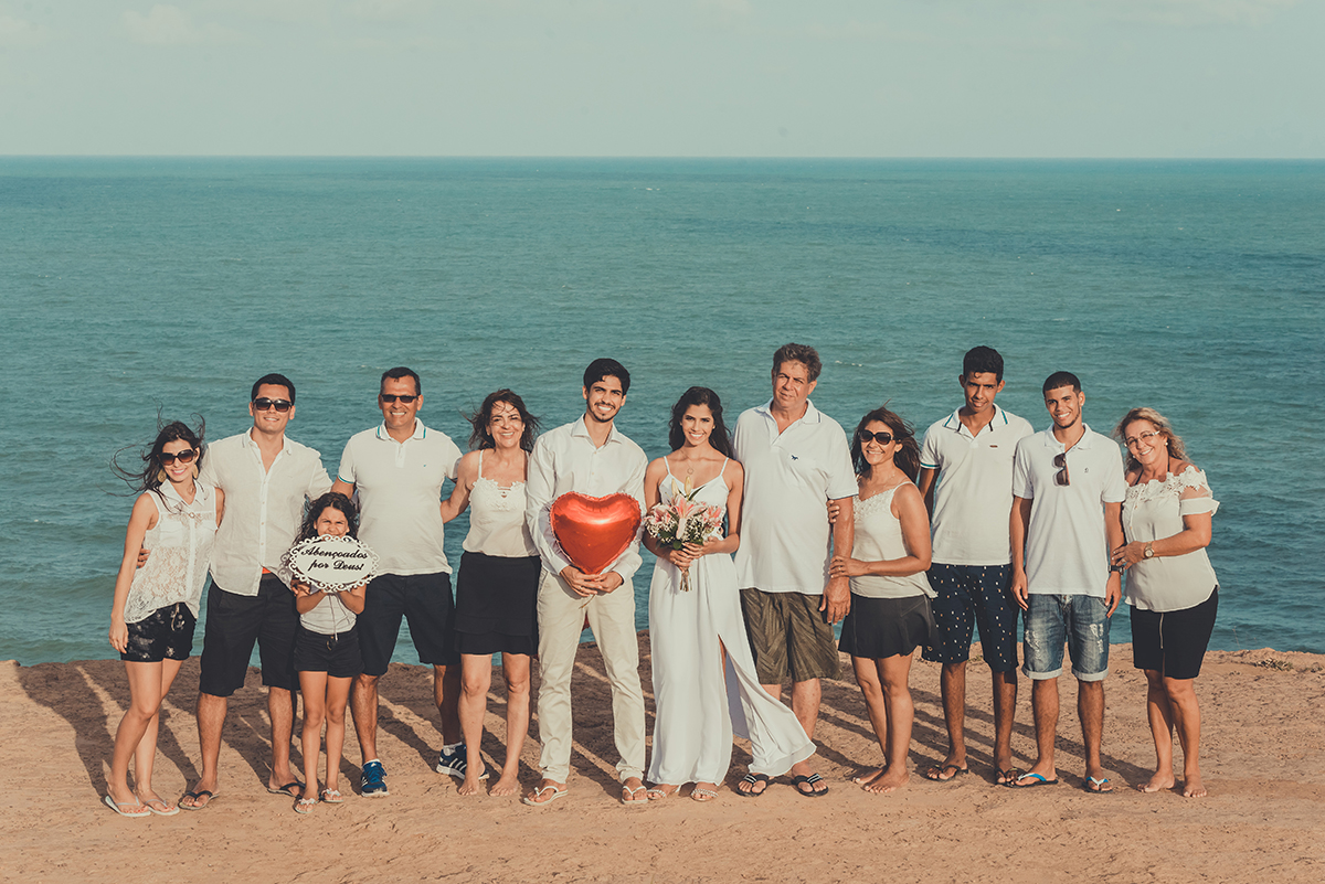 Muito bom receber em nossa grande joão pessoa a família dos noivos que vinharam todos de Ipiranga Minas Gerais