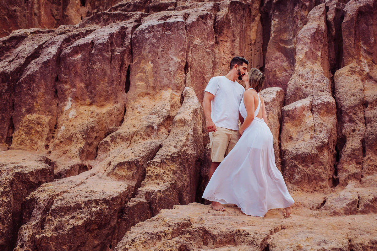 noivos em coqueirinho