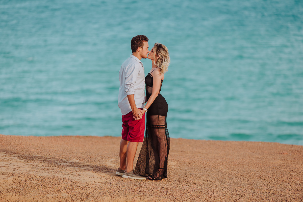 Ensaio de noivado no mirante de Barra de Gramame Sul PB