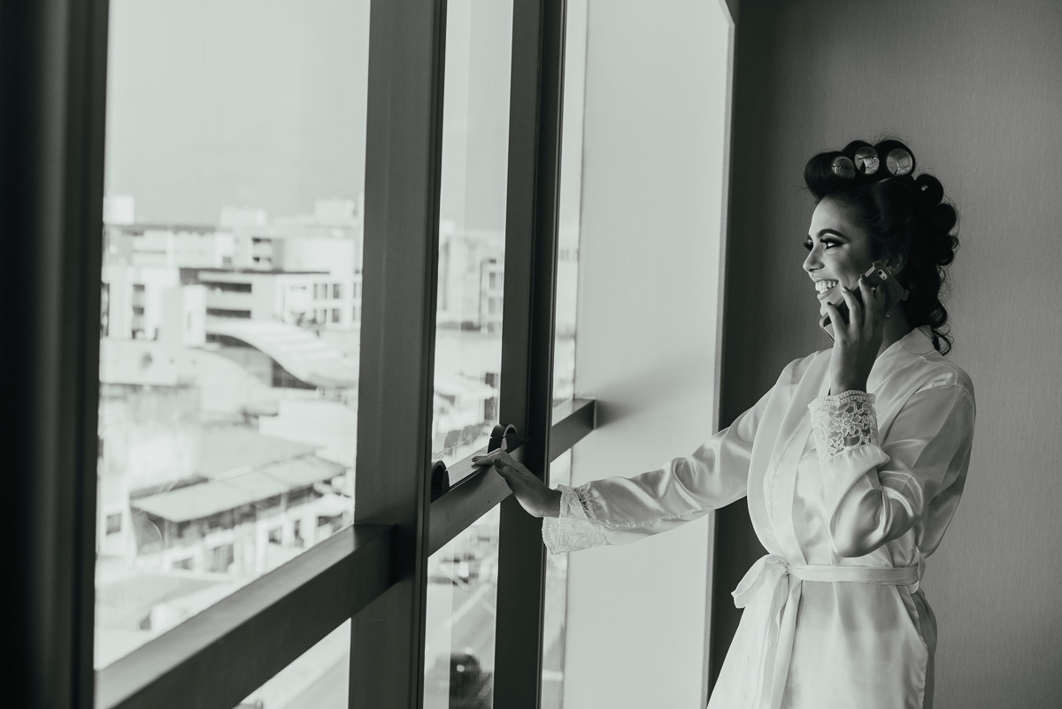 dia de noiva nos preparativos