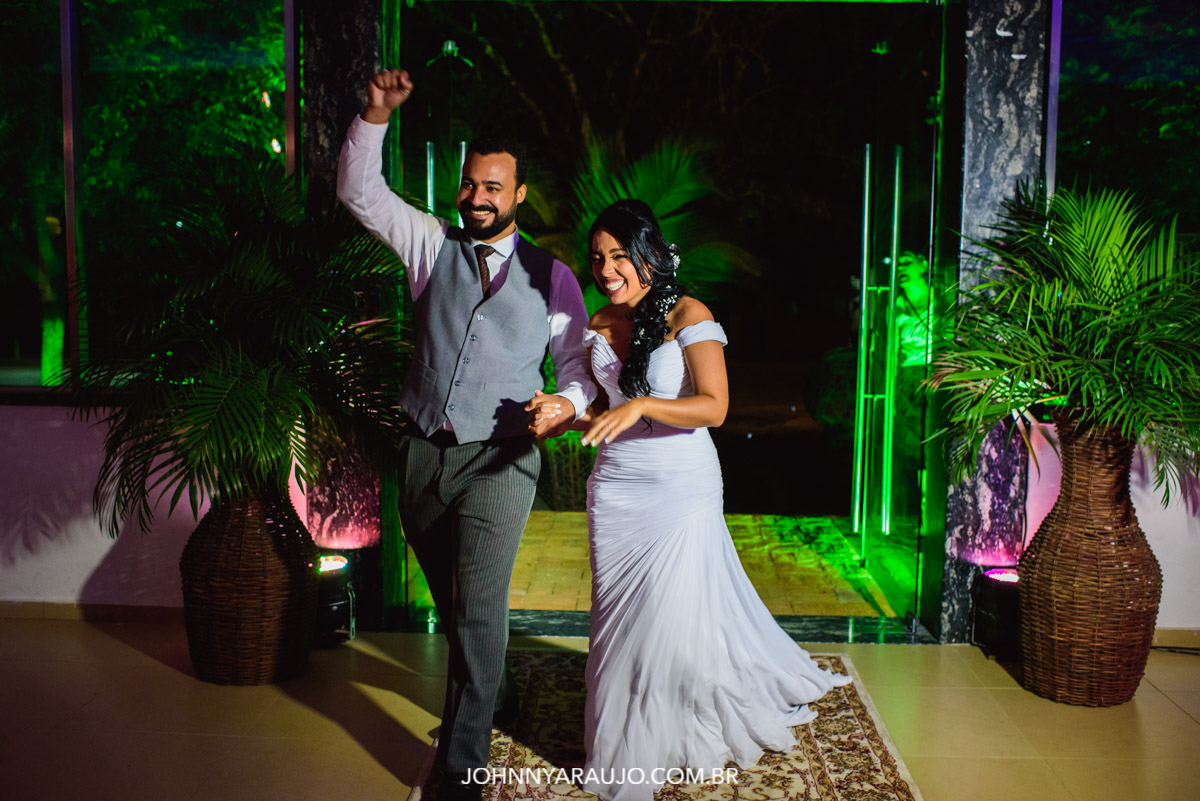 chegando na recepção