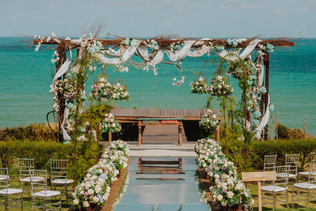 Casamento na Praia - Decoração
