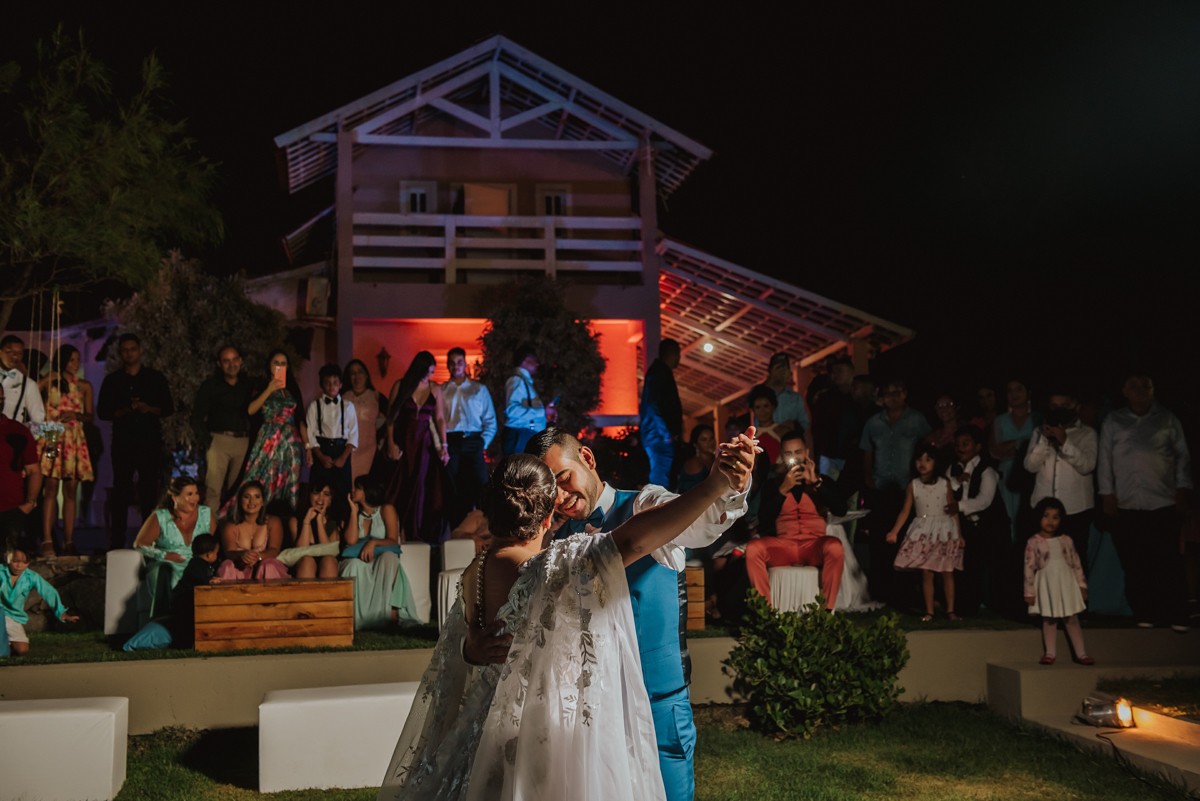 Valsa dos noivos agora casados