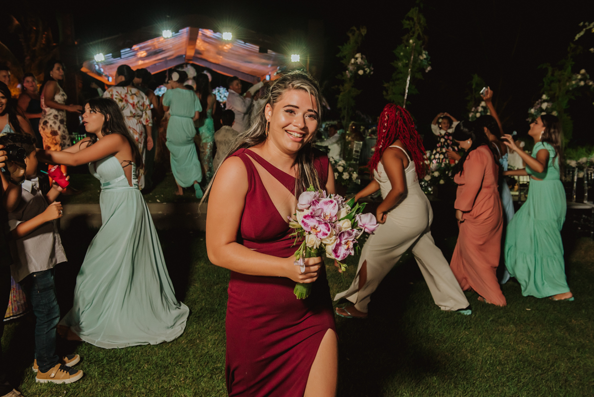 peguei o buque de casamento e agora?