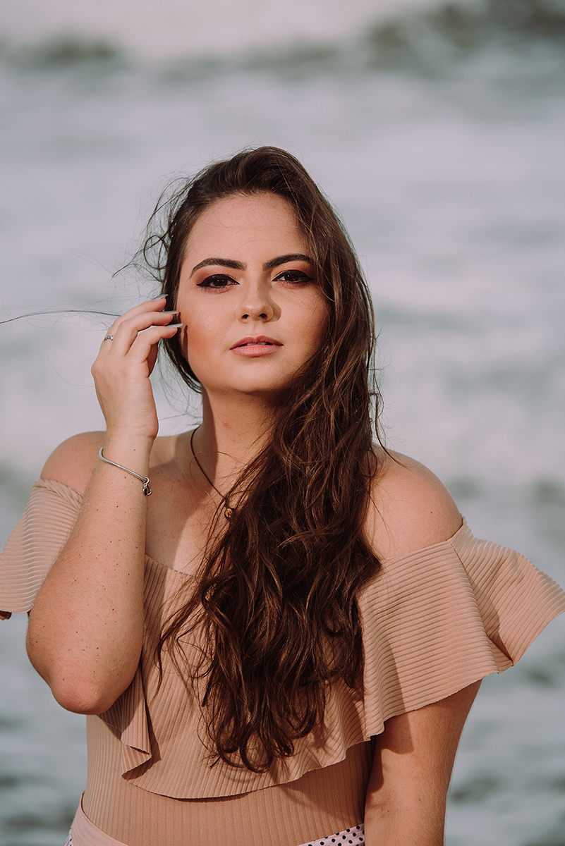 Retratos femininos nas praias de João Pessoa Pb