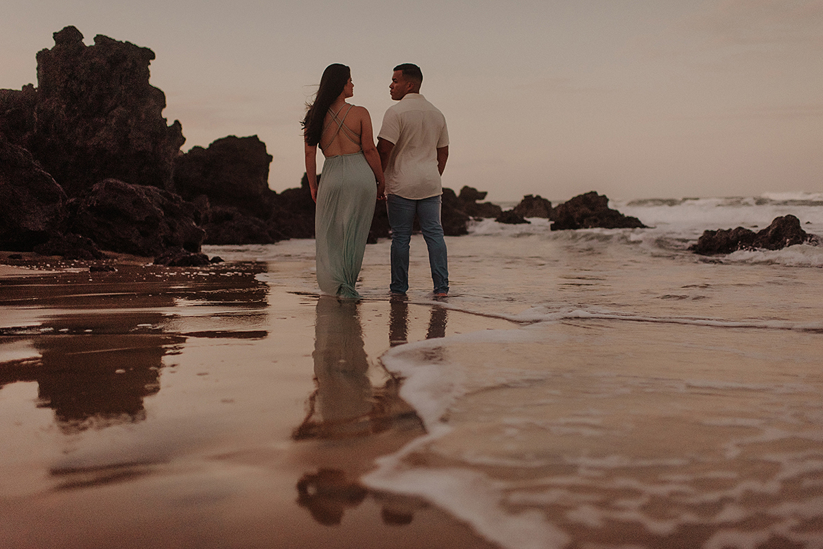 Ensaio de Casal no Por do Sol